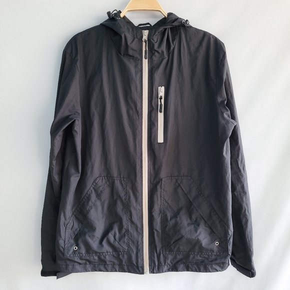 Wantdo Weatherproof Windbreaker Jacket Men's Size XL Black - Picture 1 of 12